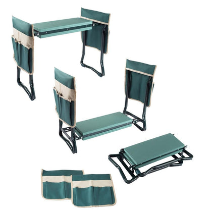 Gardening Kneeling Bench with Tool Pouches